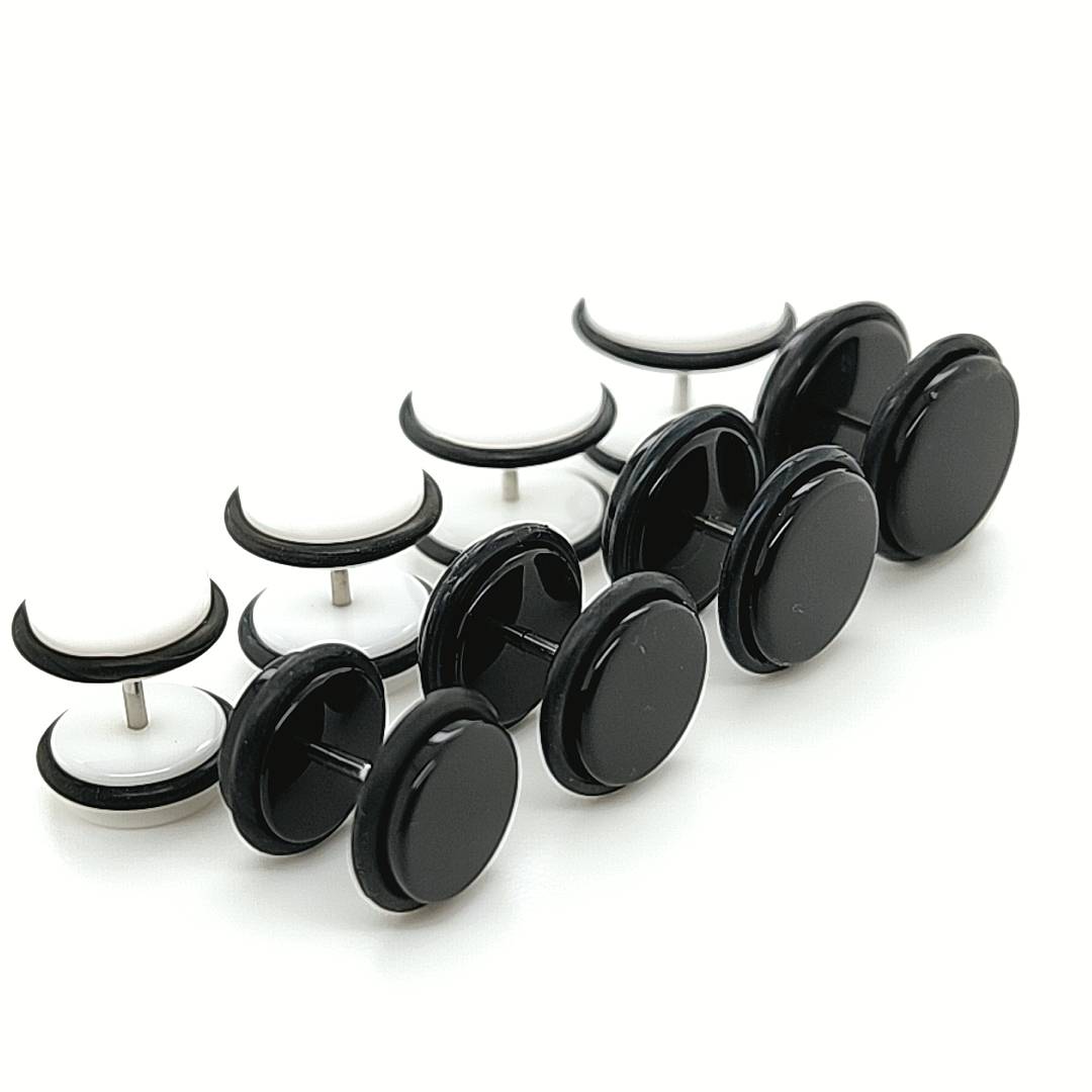 16G Acrylic Big Fake Barbell-UV