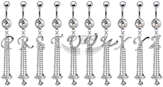 14G Belly-Initial Dangle N~Z