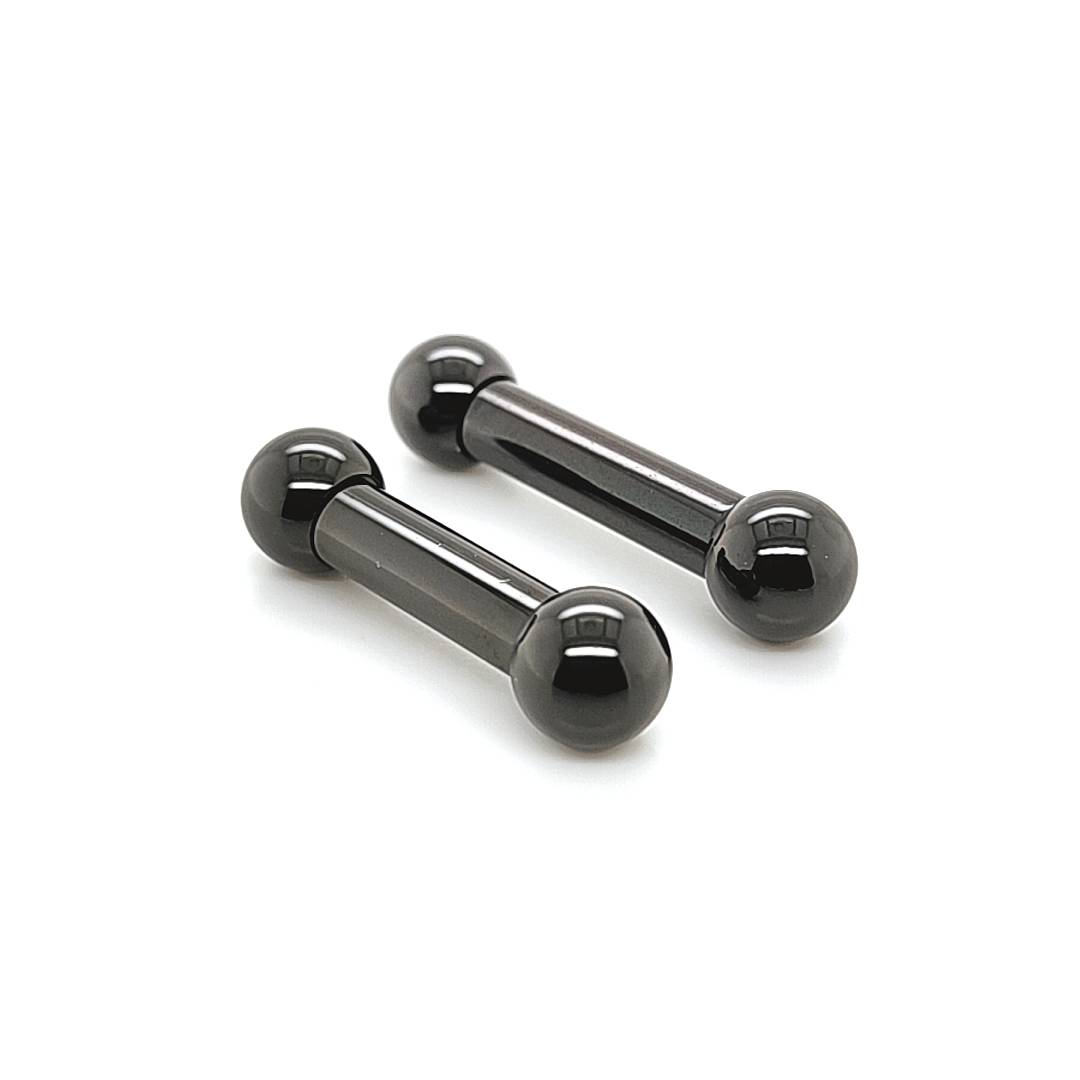 2G Barbell-Black Steel