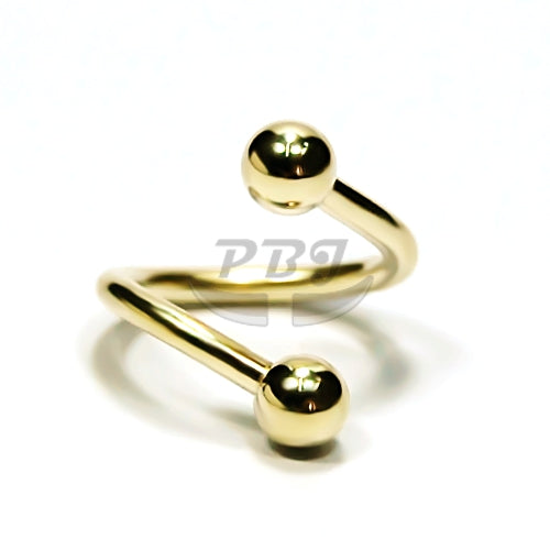 16G Twister-Gold Steel