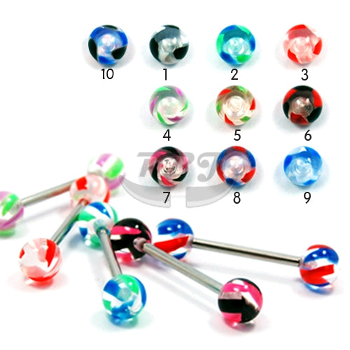 14G Acrylic Barbell #2