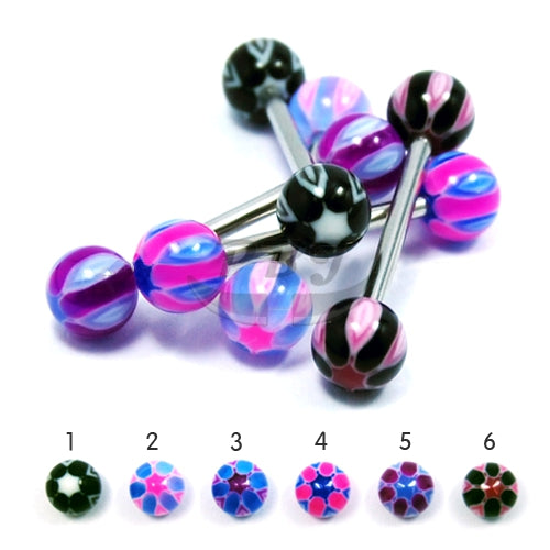 14G Acrylic Barbell #10
