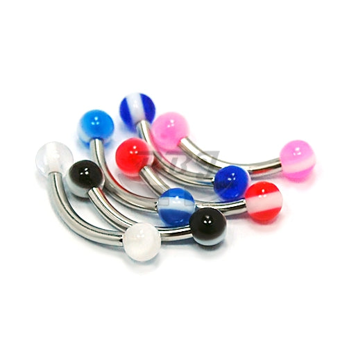 16G Acrylic Eyebrow-Candy
