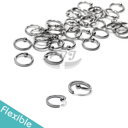 18G BCR Ball Fixed, Flexible-316L S. Steel