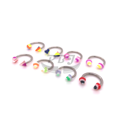 16G Acrylic CBB Horseshoe- Multilay Cone