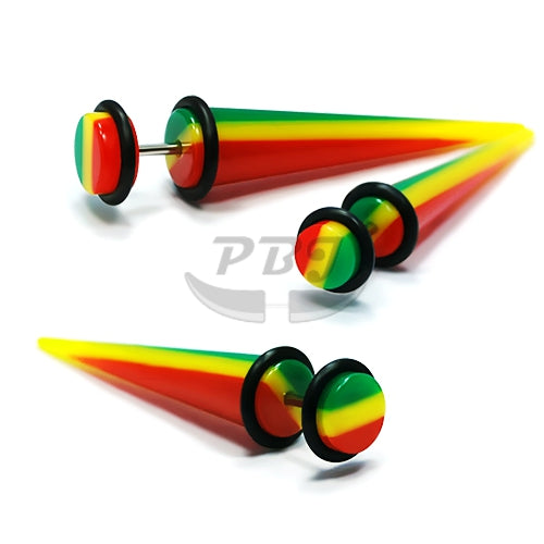 Acrylic Fake Expander- Rasta