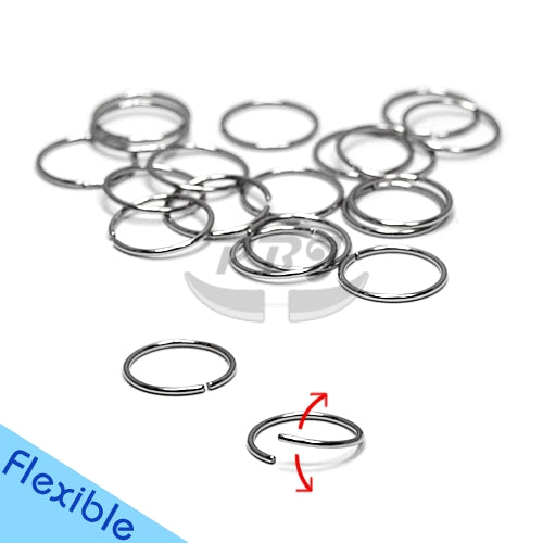 22G Nose Hoop, Flexible-316L S. Steel