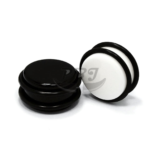 Acrylic Plug w/O-Ring- UV, 7/16"~1"