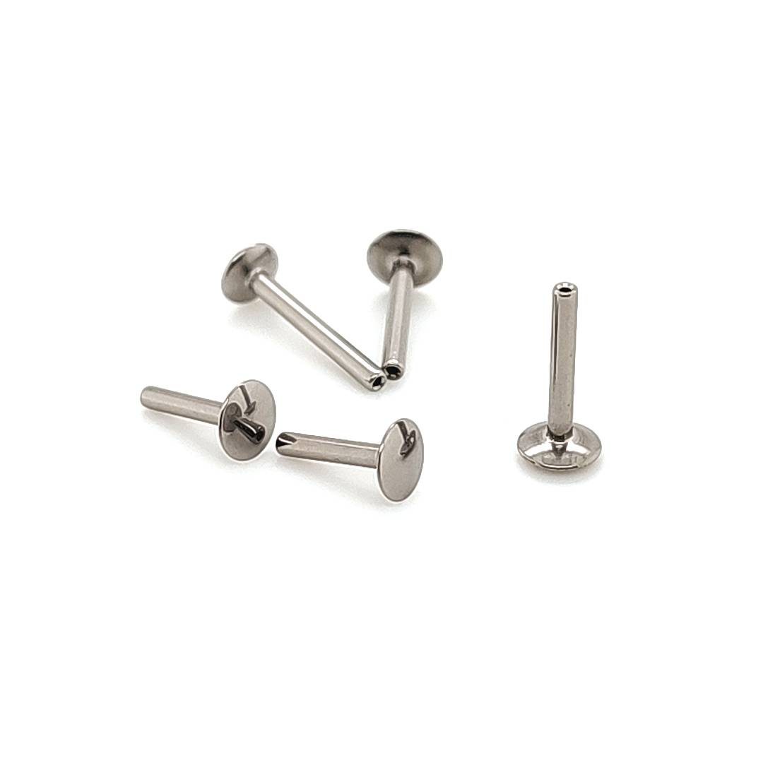 Titanium Flat Back Nose Stud | Pico Body Jewelry