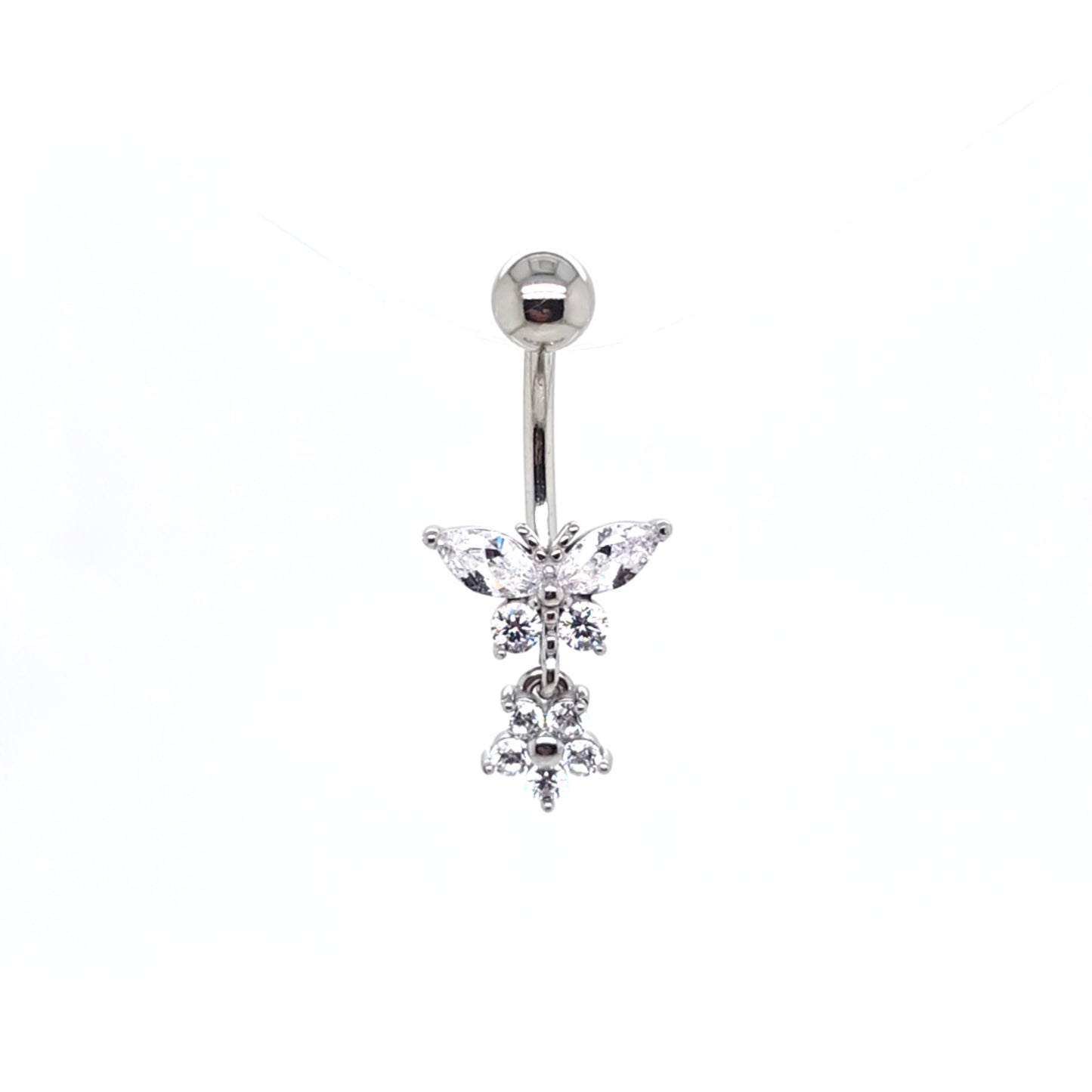 ST-005 All 316LSteel Dangle Belly -316L S. Steel