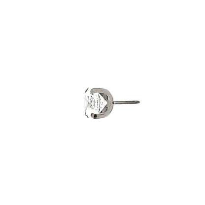 New Style Prong Set 5mm CZ - F136 Eli Titanium