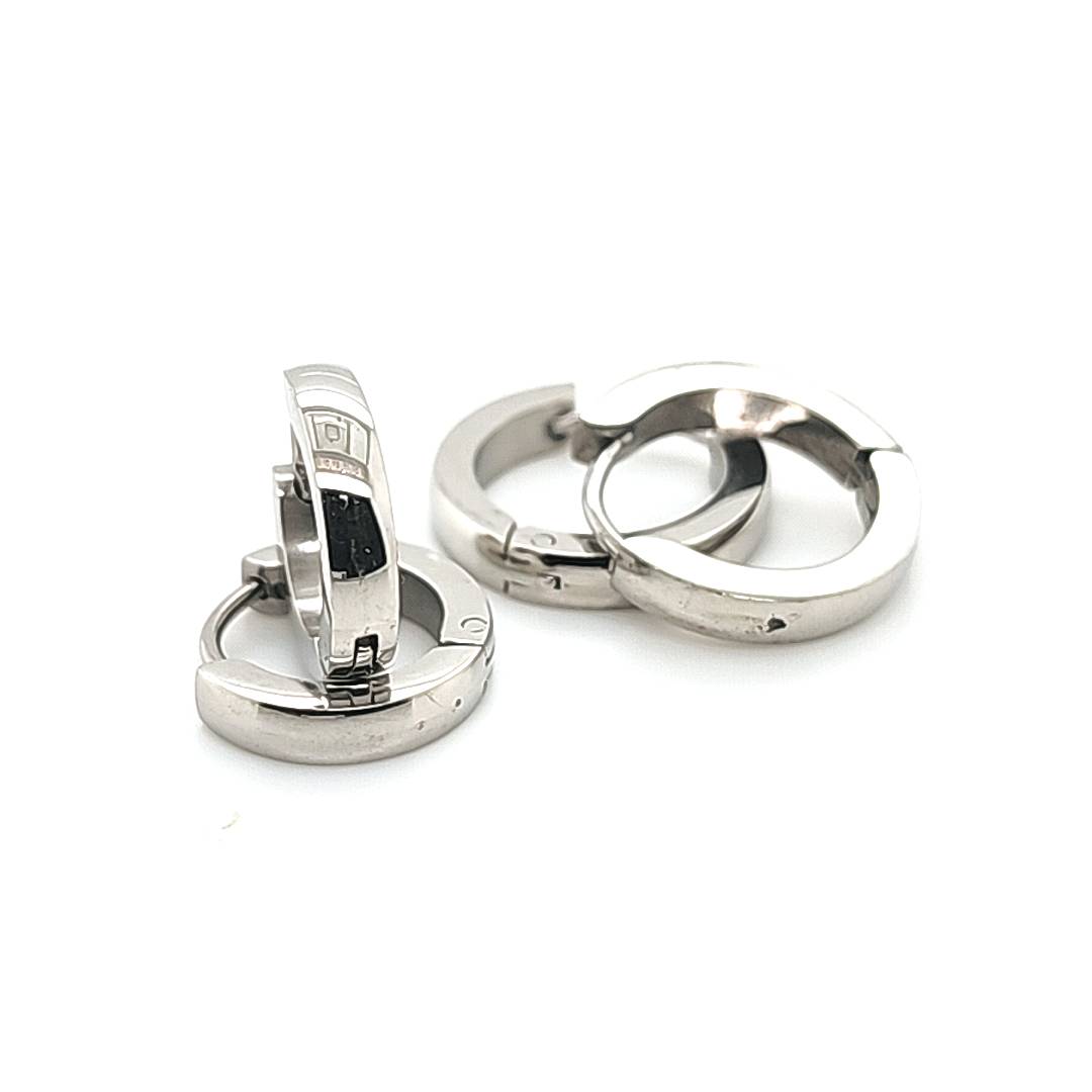 Round Hoop Earring- 316L S. Steel