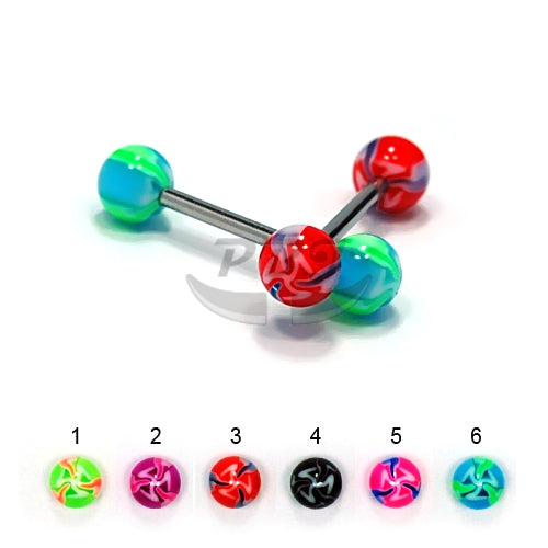 14G Acrylic Barbell #16