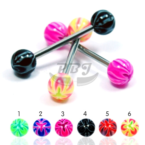 14G Acrylic Barbell #30