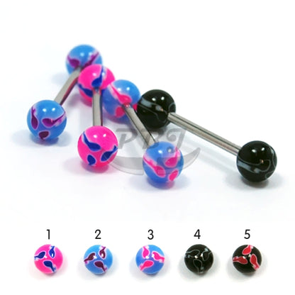 14G Acrylic Barbell #19