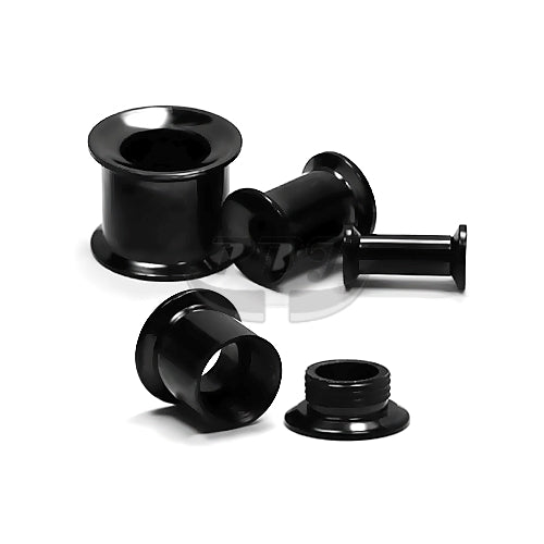 Internally Threaded Flared Plug-Black Steel